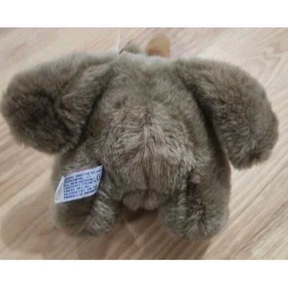 VTG Mary Meyer Stuffed Animal Brown mini foot loose Moose Plush Soft 1992 NWT - Picture 8 of 11